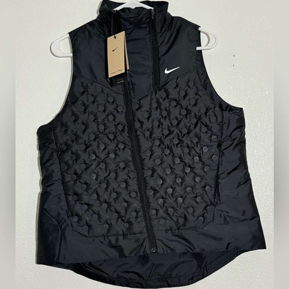 Nike Therma-FIT ADV Repel AeroLoft, Women’s running Vest, Black, New vest.